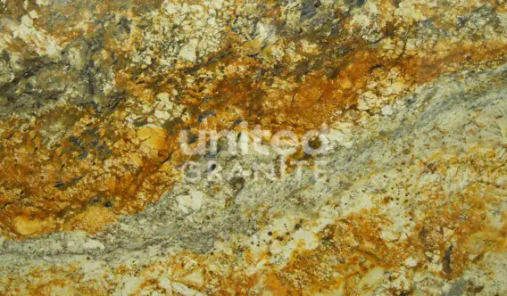 Gold and Silver Granite Countertops