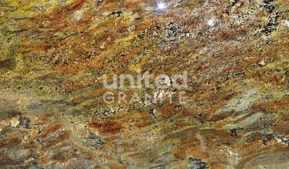 Oceanic Bordeaux Granite Countertops