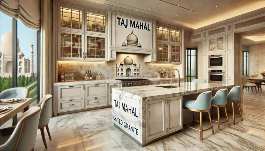 TAJ MAHAL QUARTZITE KITCHEN