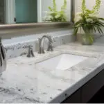 Bathroom with Granite Countertop 1 - United Granite New Jersey - Countertops