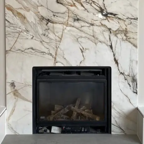 fireplace marble