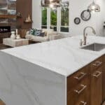 Calacatta Goa Quartz Countertops 5 Countertops United Granite New Jersey, New York, Calacatta Goa Quartz