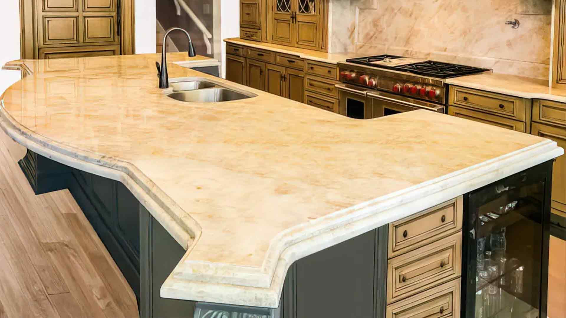 limestone bg - United Granite New Jersey - Countertops